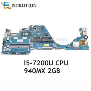 NOKOTION DCM40 LA-F031P 930577-601 930577-001 930576-601 Для HP 14-BF 14-BF058TX Материнская плата ноутбука 940MX 2 ГБ I5-7200U Процессор